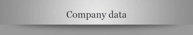 Company data